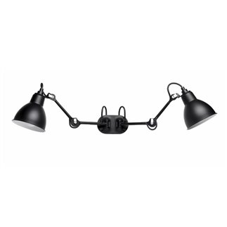 Applique Doppia con Bracci Flessibili - Lampe Gras 204