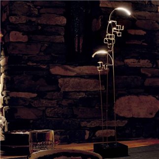 Cordless Table Lamp - Boucle