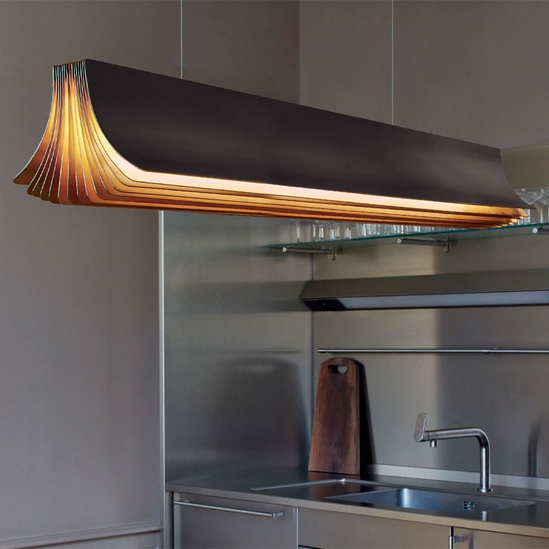 Aluminium Pendant Lamp - Respiro | ISA Project