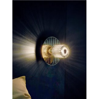 Steel and Glass Wall Lamp - In The Sun | DCW Editions