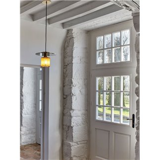 Steel and Glass Pendant Lamp - In The Sun | DCW éditions