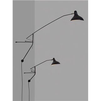 Lampada a Muro in Acciaio - Mantis BS2 | DCW Éditions