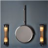 Bathroom Brass Mirror - MbE