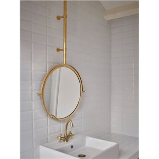 Bathroom Brass Mirror - MbE | DCW Éditions