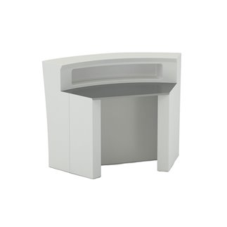 Outdoor Curved Bar Counter - Hangar 60