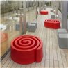 Outdoor Pouf in Polyethylene - Summertime