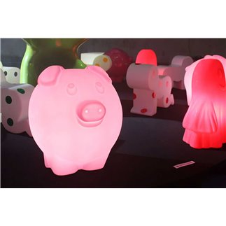 Table Lamp in the Shape of Pig | Slide