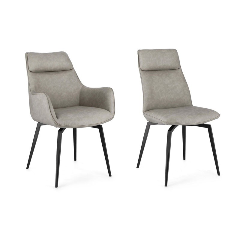 Padded Design Chair - Lawrence | Bizzotto