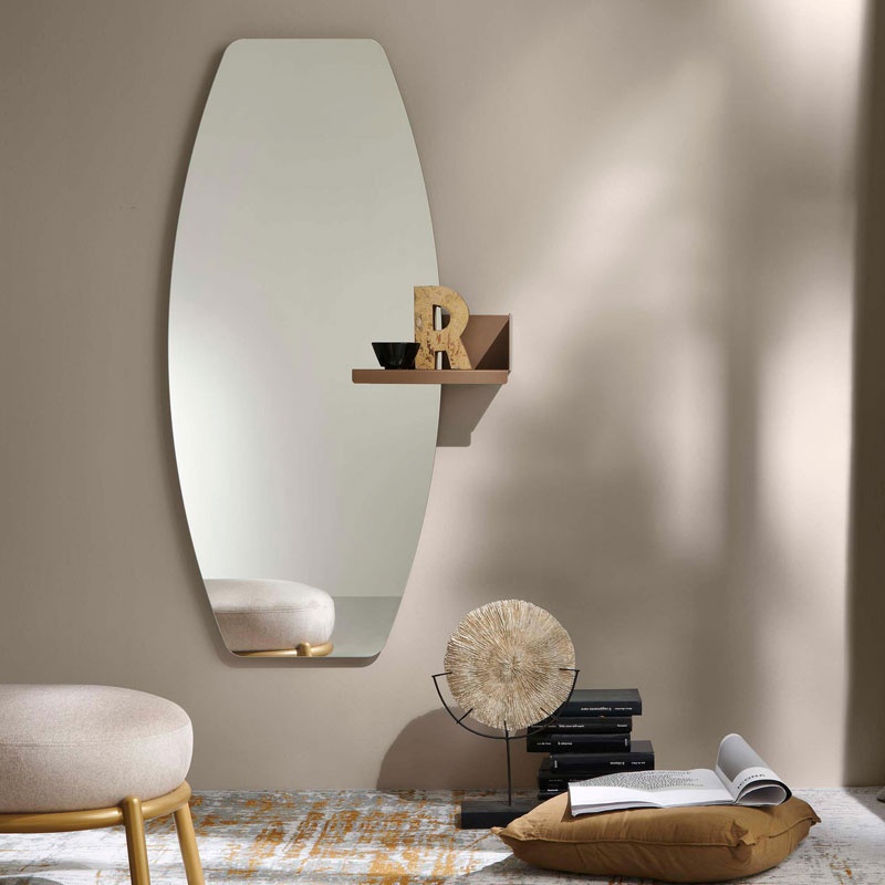 Oval Mirror with Shelf - Cactus Botte | Meme Design