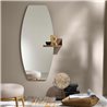 Oval Mirror with Shelf - Cactus Botte