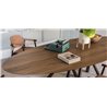 Round/oval wooden table - Forest