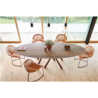 Elliptic Dining Table - Forest | Midj