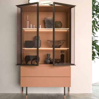 Orme Design Cupboard with Showcase - Teka | Orme Design