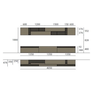 Simmetric Living Room Composition - Day 20 | Orme Design