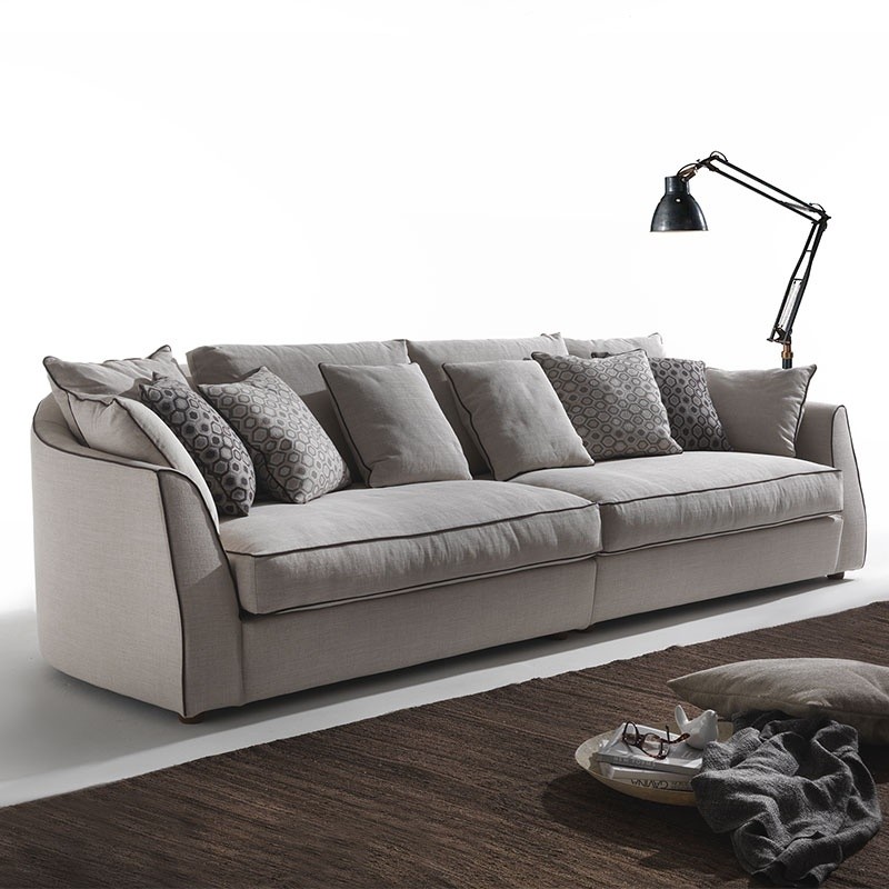 Padded Design Sofa - Alvin | FlexStyle