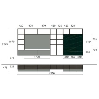 Wall Mounted Composition - Day 23 | Orme Design