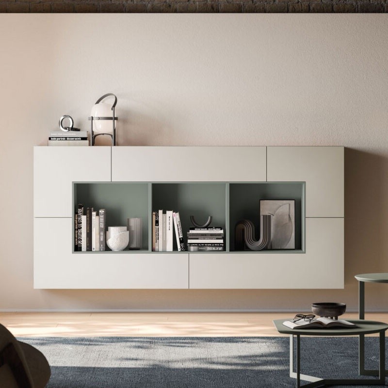 Credenza a Parete con Vano Giorno - Modulo | Orme Design