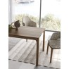 Extending Dining Table in Solid Wood - Moku