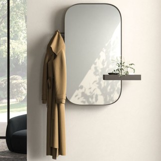 Mirror with Coat Rack and Shelf - Smart | Orme Design