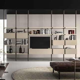 Open Bookcase Composition - Palko | Orme Design