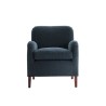 Upholstered Fabric Armchair - Apollo