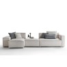 Design Sofa with Peninsula - Blanc