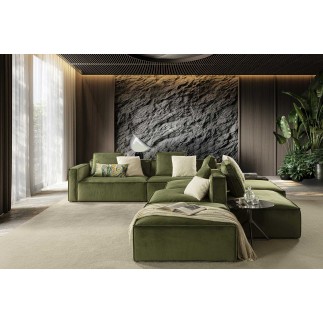 Design Sofa with Peninsula - Blanc | FlexStyle