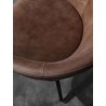 Swivel Fabric or Leather Armchair - Iris