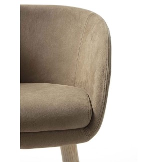 Swivel Fabric or Leather Armchair - Iris | FlexStyle