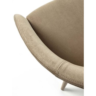 Swivel Fabric or Leather Armchair - Iris | FlexStyle