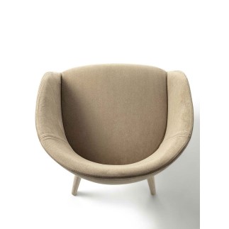 Swivel Fabric or Leather Armchair - Iris | FlexStyle