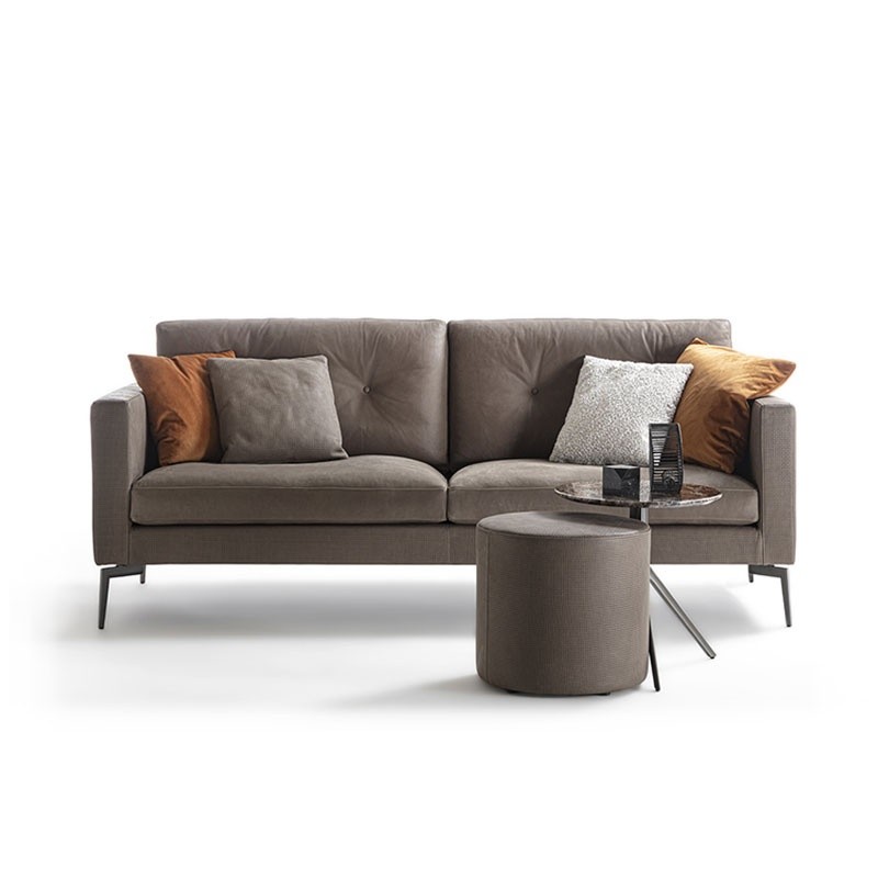 Padded Design Sofa - Fire | FlexStyle