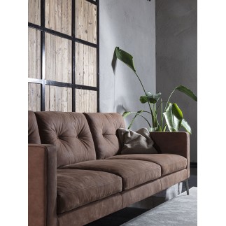 Padded Design Sofa - Fire | FlexStyle