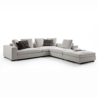 Modular Sofa with Pouff - Butterfly | FlexStyle