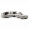 Modular Sofa with Pouff - Butterfly