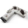 Modular Sofa with Pouff - Butterfly