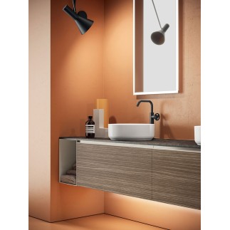 Double Bathroom Cabinet with Hanging Drawers - Yang 14 | Ardeco