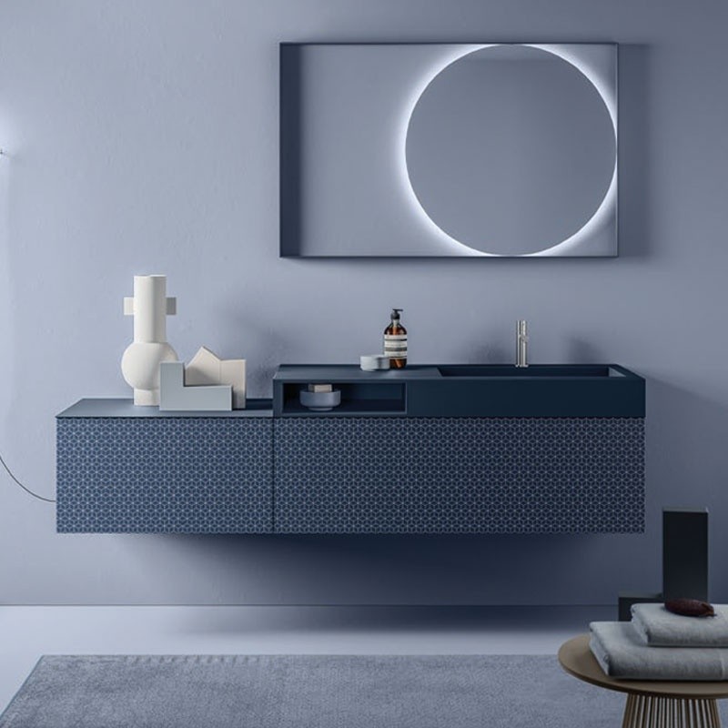 Mobile Bagno Ardeco con Specchio di Design - Vintage 01 | Ardeco