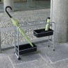 Steel Umbrella Stand with Drip Catcher - Pioggia