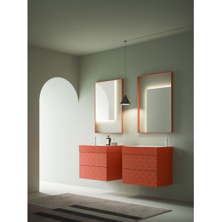 Composizione Bagno con Doppio Lavabo - Vintage 09 | Ardeco