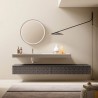 Mobile Bagno di Design con Specchio Rotondo - Vintage 10