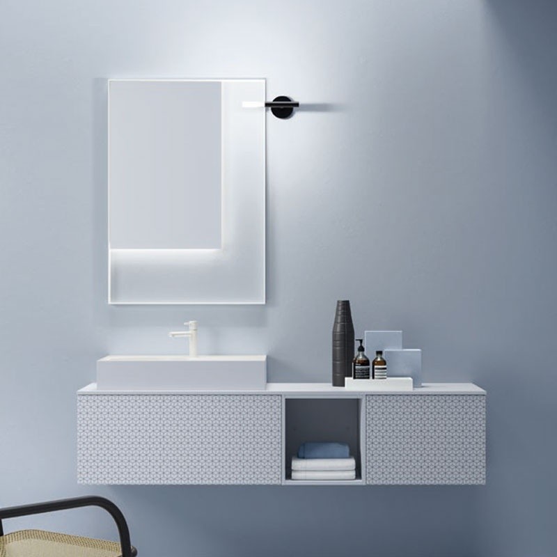 Bathroom Composition with Open Compoartment - Vintage 11 | Ardeco