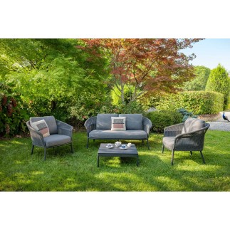 Outdoor Armchair with Padded Seat - Lake | Contral