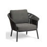 Outdoor Armchair with Padded Seat - Lake