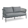 Aluminum 2 Seat Sofa - Bled