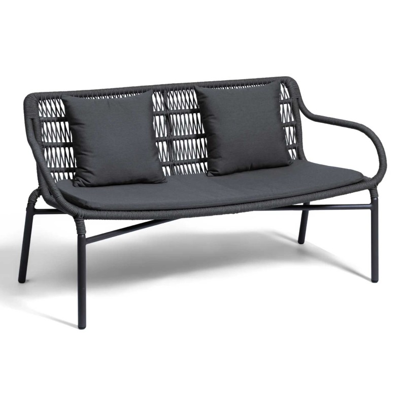 Aluminum Sofa with Cushions - Leaf | Contral