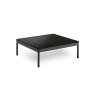 Outdoor Coffee Table with Glass Top - Bergen