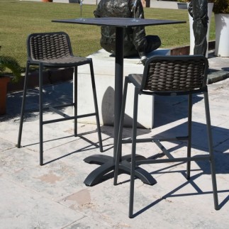 Outdoor Stool with Fabric Seat - Alex | Contral