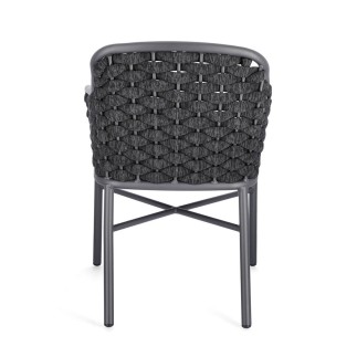 Rope Chair with Armrests - Everly | Bizzotto