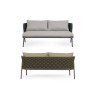 Outdoor 2-Seater Sofa Bizzotto - Harlow